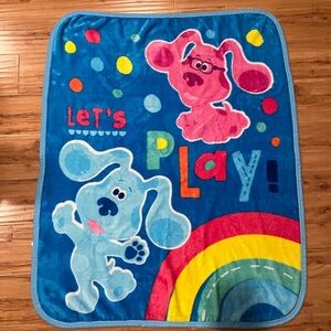 Blues Clues and You - Blue & Magenta Throw Blanket